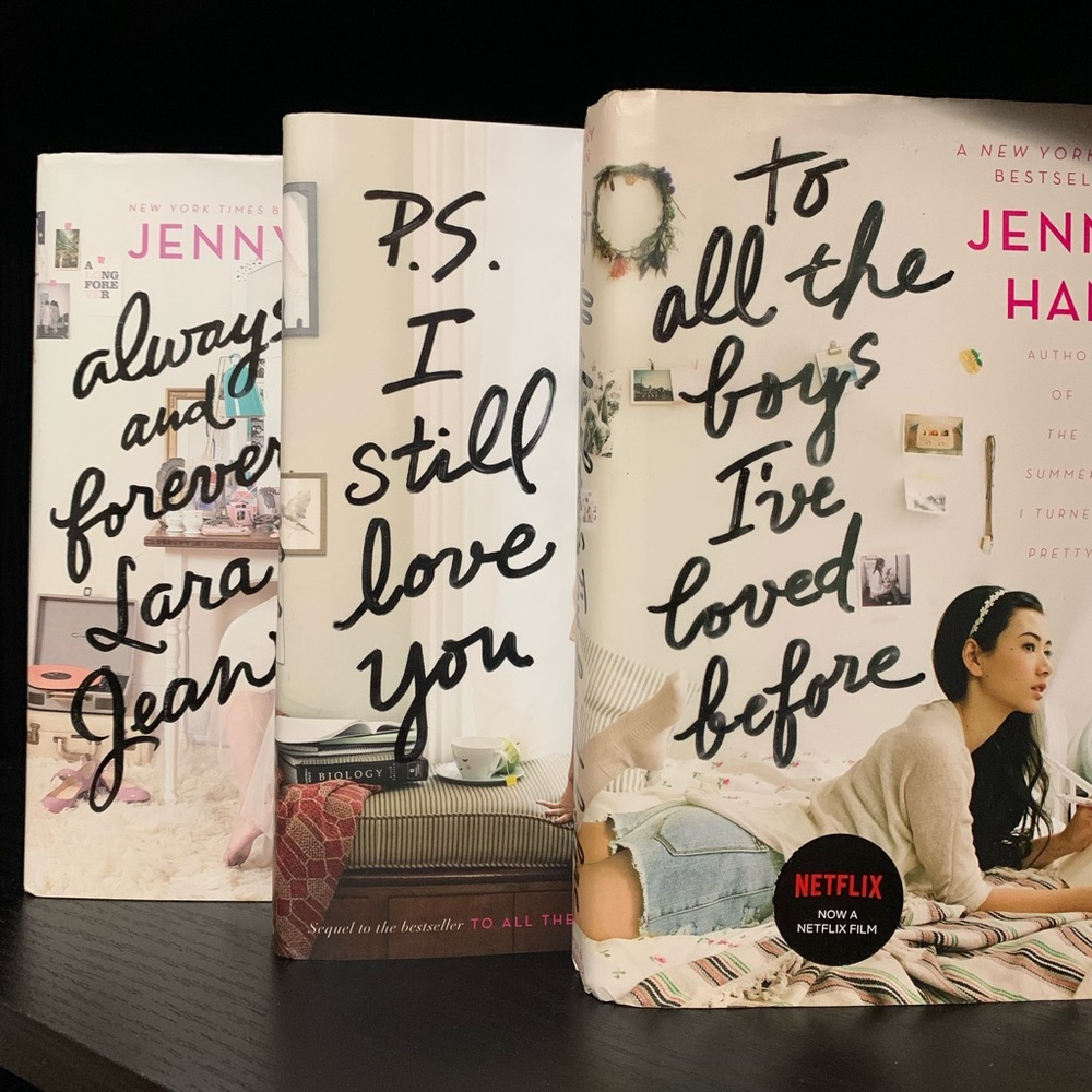 HARDCOVER SET OF TO ALL THE BOYS IVE LOVED BEFORE